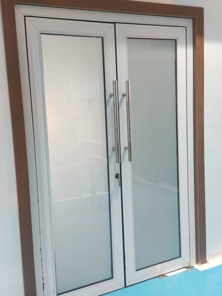 Frosted Shower Cabin